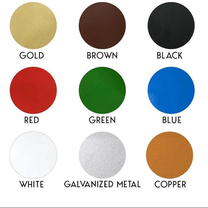 Stahl Gartenplatte Metallkunst, Gartenwanddekor, Libelle Design, 1,5 mm Dicke, 10-40 Zoll, Pulverbeschichtet