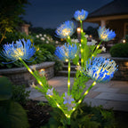 Solar Blumen Garten Lichter LED Pfahlleuchten Außen Wasserdicht Blumen Weg Lichter Hof Dekor Beleuchtung