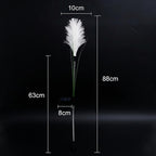 88 cm Solarbetriebene LED-Gartenleuchten, Warmweiß, Wasserdicht